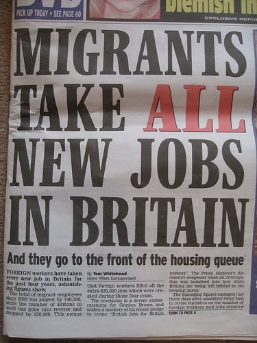 Migrant headline