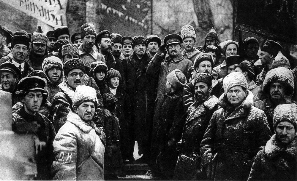 Lenin and Trotsky Bolsheviks