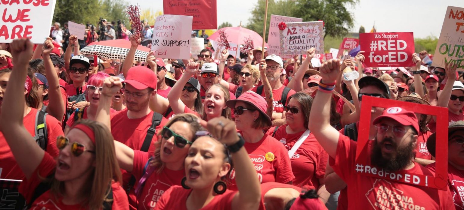 #RedforEd Arizona Teachers Strike Protest