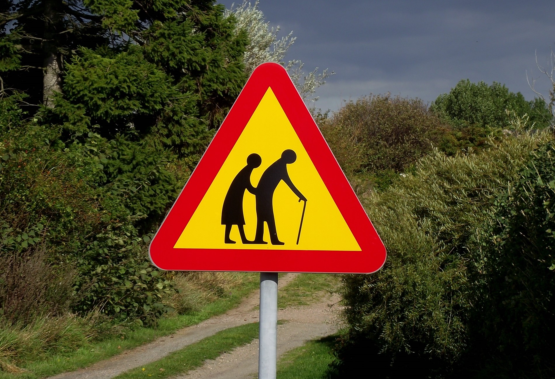 Caution elderly people / Image: David J, Flickr