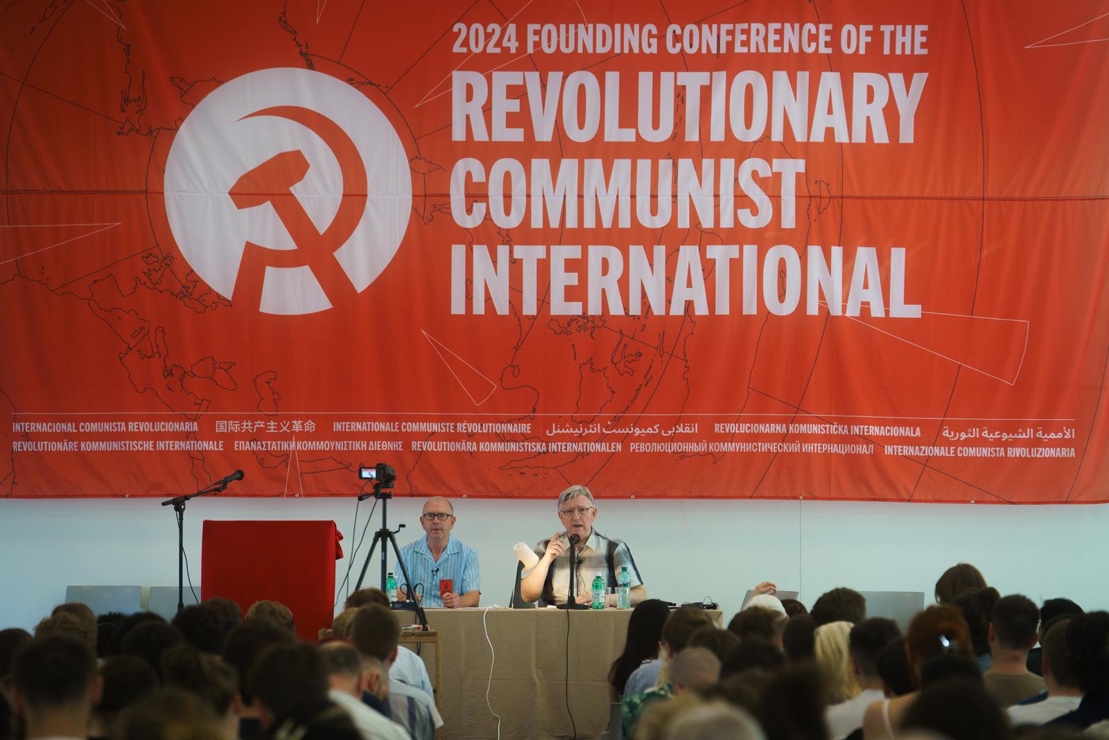The founding conference of the Revolutionary Communist International begins!